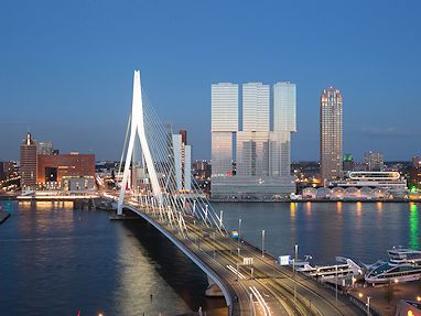 nhow Rotterdam: Außenansicht