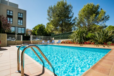 Hotel Desitges: Zwembad